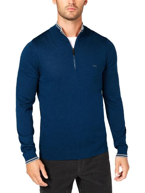 mens michael kors cream zipper sweater|Michael Kors jumpers for men.